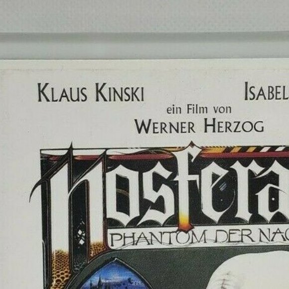 Nosferatu Phantom Der Nacht VHS Tape 99 - Picture 3 of 12